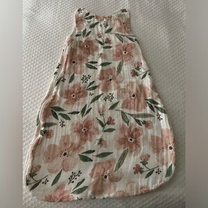 Crane Baby Floral Baby Outfit